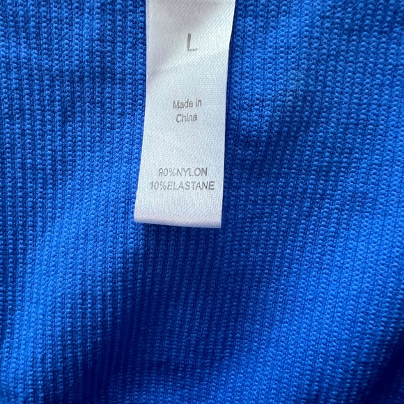 Vibrant Royal Blue‎ Jumpsuit Size Large - Picture 11 of 11